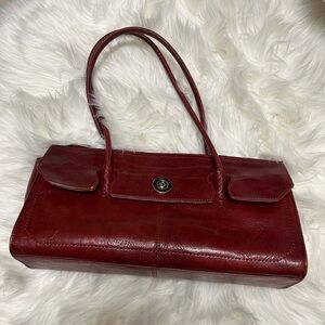 Vintage Wilson’s Leather Pelle Studio Red Leather Bag